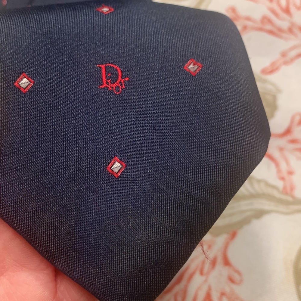 Christian Dior Mens Tie - Picture 2 of 7